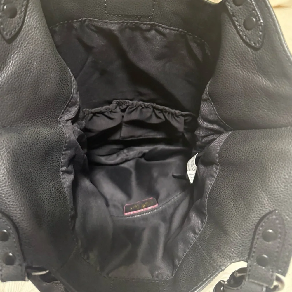 Gently Used Elliot Lucca Black Leather Women's Bag
